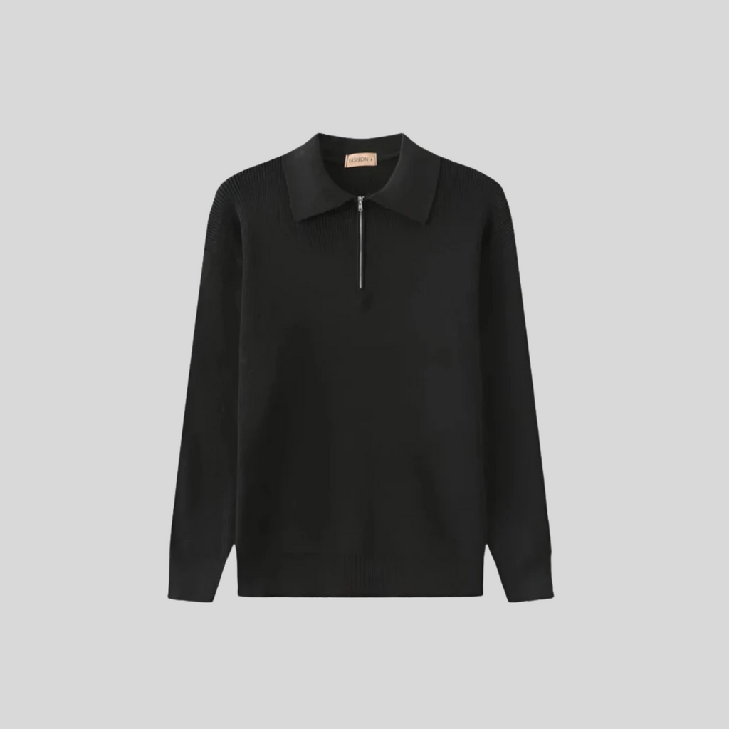 Cesare Half Zip Sweater