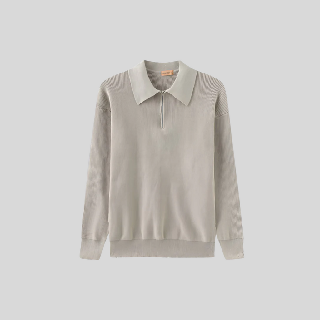 Cesare Half Zip Sweater